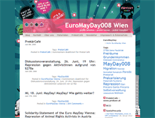 Tablet Screenshot of mayday008.prekaer.at